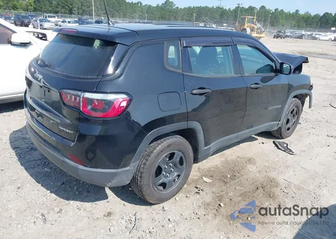 2018 Jeep Compass Sport Fwd z USA, uszkodzony, nr VIN 3C4NJCAB2JT211158